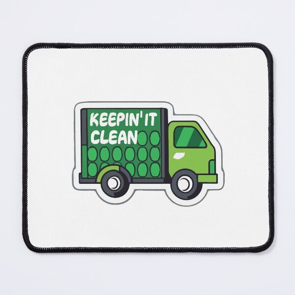 Item preview, Keepin' It Clean Garbage Truck designed and sold by NiftyWrx.
