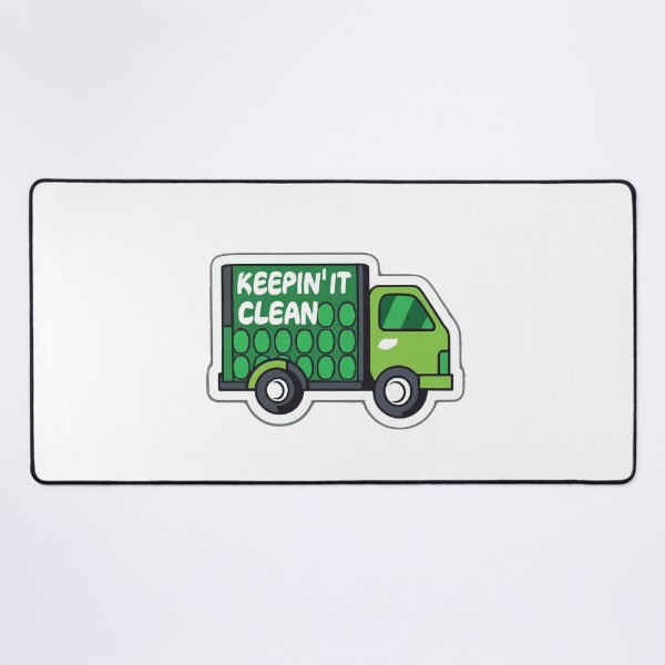 Item preview, Keepin' It Clean Garbage Truck designed and sold by NiftyWrx.