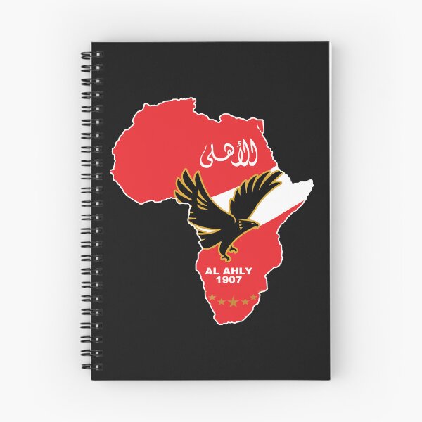 Item preview, Al Ahly Egypt FC Football Club Africa Continent Shape designed and sold by HeeShirt.