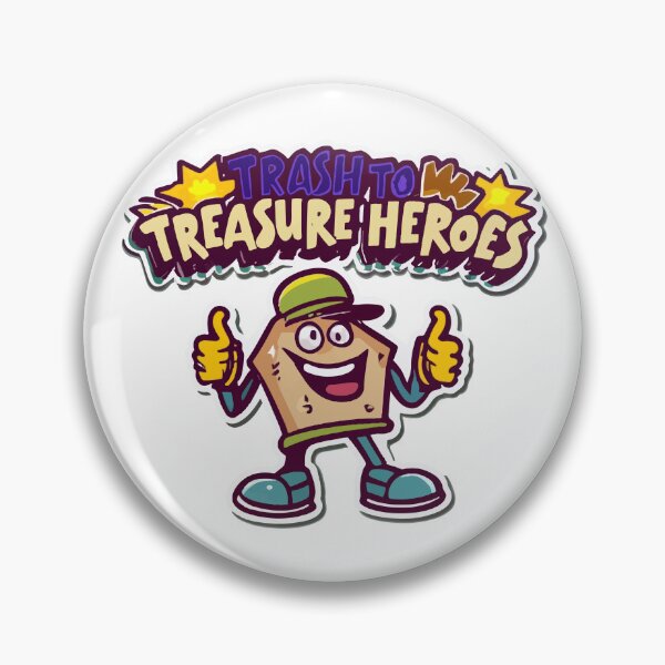 Item preview, Trash to Treasure Heroes - Garbage Collector Champion designed and sold by NiftyWrx.