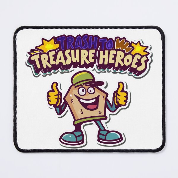 Item preview, Trash to Treasure Heroes - Garbage Collector Champion designed and sold by NiftyWrx.