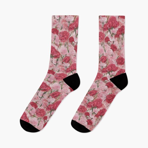 Item preview, Carnations Flowers Pattern designed and sold by Myriam Iart.