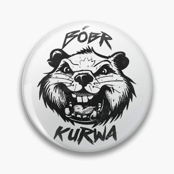 Item preview, Bóbr Ku&wa -  Angry beaver, Grim black and white graffiti, Bober, Beaver, Bóbr, Boberek  designed and sold by SculpterioShop.
