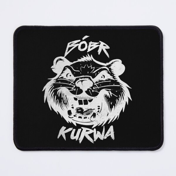 Item preview, Bóbr Ku&wa - Angry beaver, Grim black and white graffiti, Bober, Beaver, Bóbr, Boberek designed and sold by SculpterioShop.