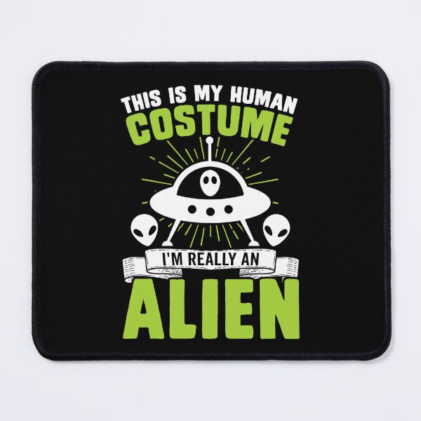 Item preview, Vintage This Is My Human Costume Im Really An Alien, Funny Aliens Design gift designed and sold by ArtByKatti.