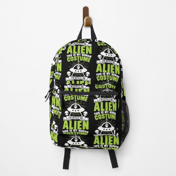 Item preview, Vintage This Is My Human Costume Im Really An Alien, Funny Aliens Design gift designed and sold by ArtByKatti.