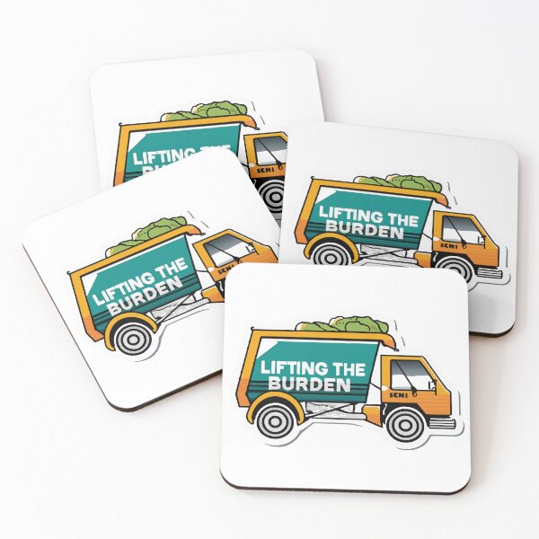 Item preview, Lifting the Burden Garbage Truck Design designed and sold by NiftyWrx.