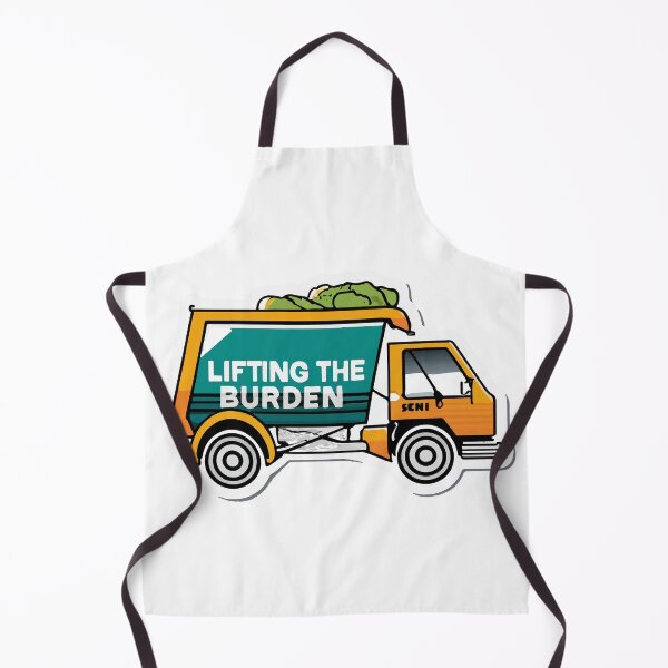 Item preview, Lifting the Burden Garbage Truck Design designed and sold by NiftyWrx.