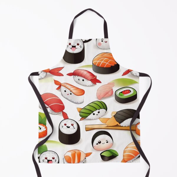 Item preview, Cute Sushi Lover Pattern Art designed and sold by DreamCraze.