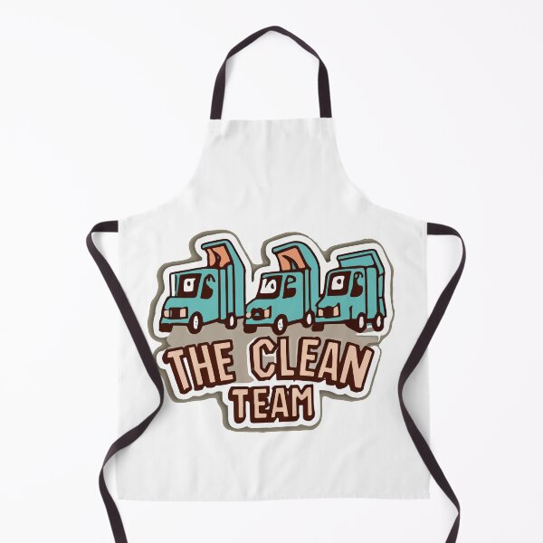Item preview, The Clean Team - Garbage Truck Lineup designed and sold by NiftyWrx.