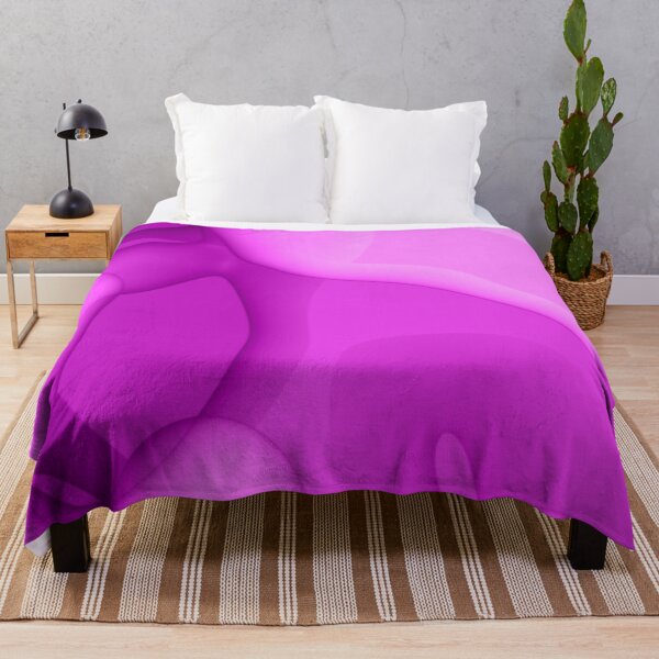 Item preview, Abstraction "fuchsia wave 1" designed and sold by Gluecknika.