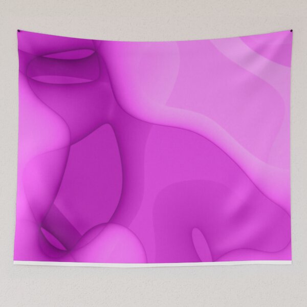 Item preview, Abstraction "fuchsia wave 1" designed and sold by Gluecknika.