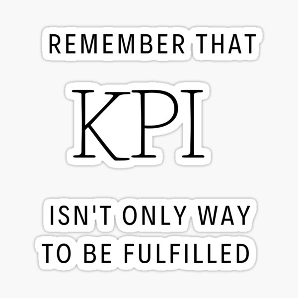 Item preview, KPI isn't only way designed and sold by mvbihh.