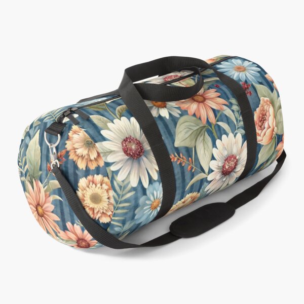 Item preview,  Floral Elegance  against a blue designed and sold by jkrphoto.