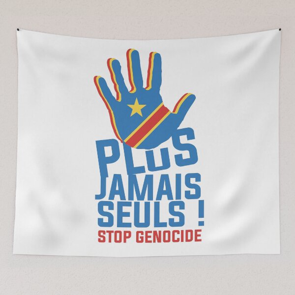 Item preview, Congo libre - Never Alone designed and sold by Wolagno.