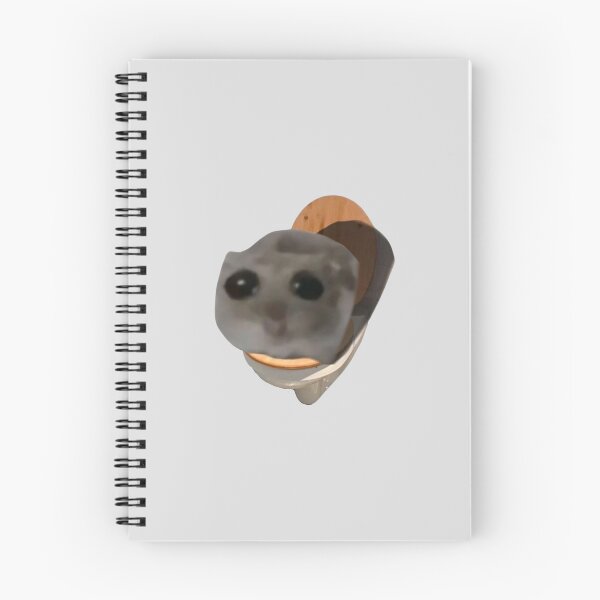 Item preview, sad hamster with big eyes (on the toilet) designed and sold by kyb3ka.