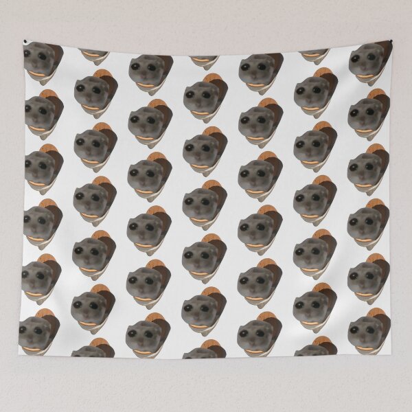 Item preview, sad hamster with big eyes (on the toilet) designed and sold by kyb3ka.