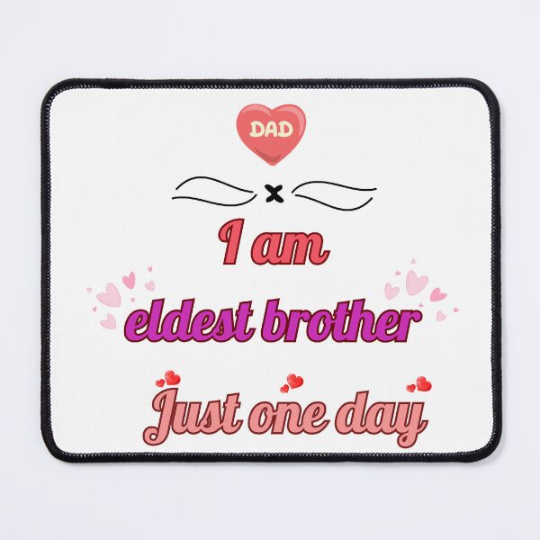 Item preview, I am eldest brother Just one day Dad T-Shirts designed and sold by Apple-Design369.