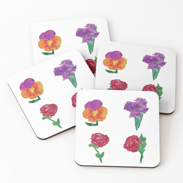 Item preview, Fall flower stickers designed and sold by Bluocean043.