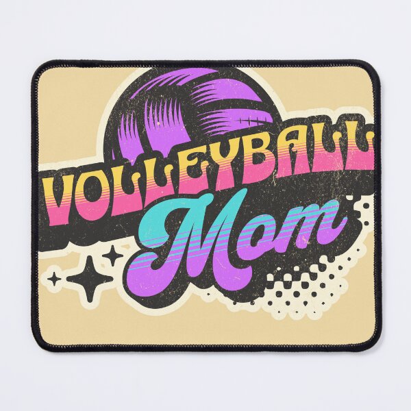 Item preview, Volleyball Gift, Retro Volleyball Mom Design designed and sold by 804 Volleyball Swag Volleyball Merch for players and fans.