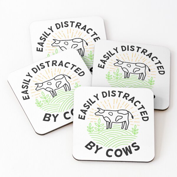 Item preview, Distracted By Cows Vegan  designed and sold by Turie.