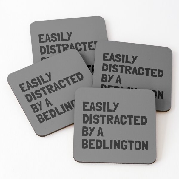 Item preview, Easily Distracted By A Bedlington Funny Dog Gift  designed and sold by Guarddogdrive.