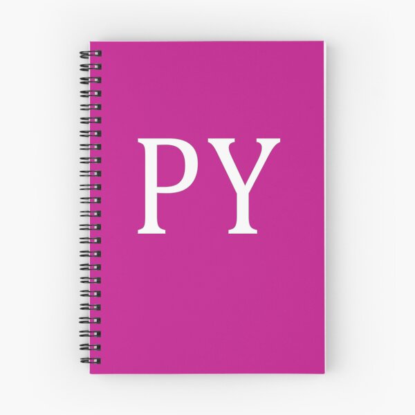 Artikelvorschau, PY Initialen Monogramm elegante weiße Buchstaben entworfen und verkauft von Jeallan Designs.