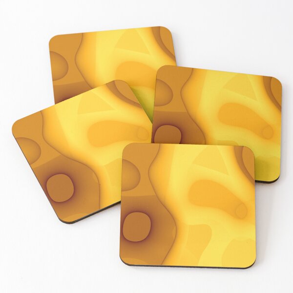 Artikelvorschau, Abstraction " yellow wave " 1 entworfen und verkauft von Gluecknika.