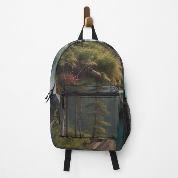 Item preview, Forest, River mountain Digital Art designed and sold by imanshu.