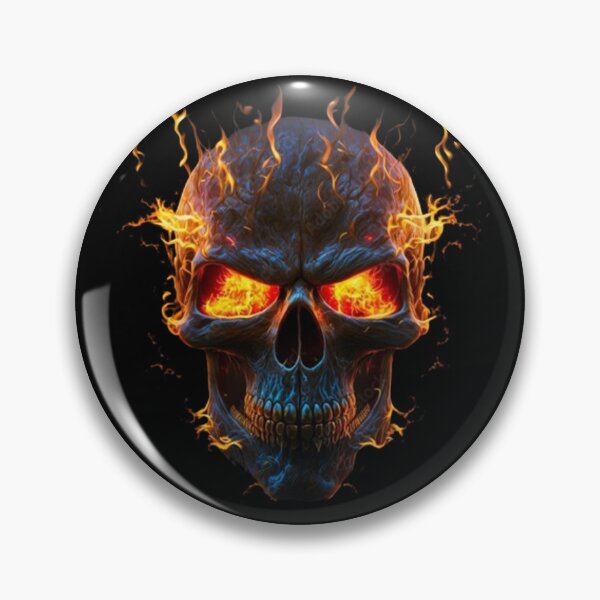Item preview, SKULL ON FIRE designed and sold by RadekArt.