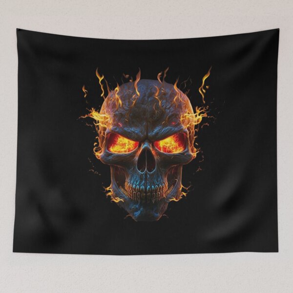 Item preview, SKULL ON FIRE designed and sold by RadekArt.