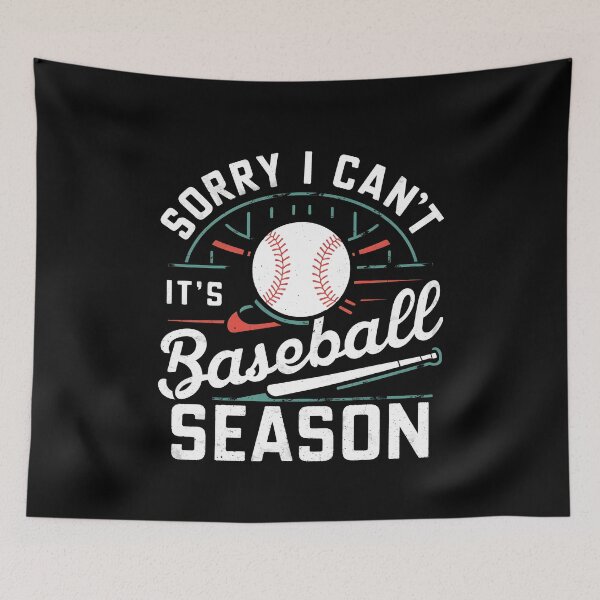 Item preview, Sorry I Can't It's Baseball Season Vintage designed and sold by cimibaka25.