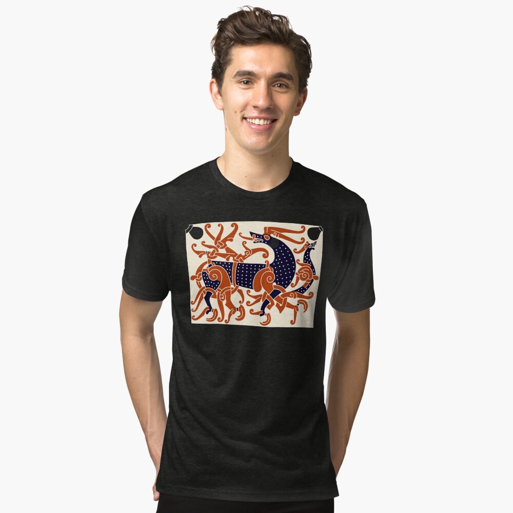 Item preview, Tri-blend T-Shirt designed and sold by Odinist.