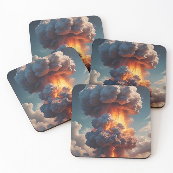 Item preview, Blast & mushroom Cloud Digital Art designed and sold by imanshu.