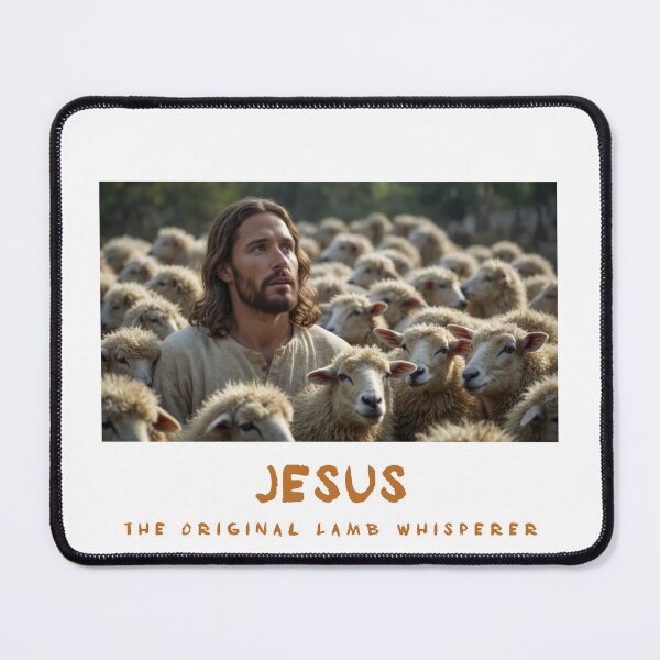 Item preview, Jesus: The Original Lamb Whisperer designed and sold by Tekweni.