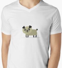 Dog Men's V-Neck T-Shirt