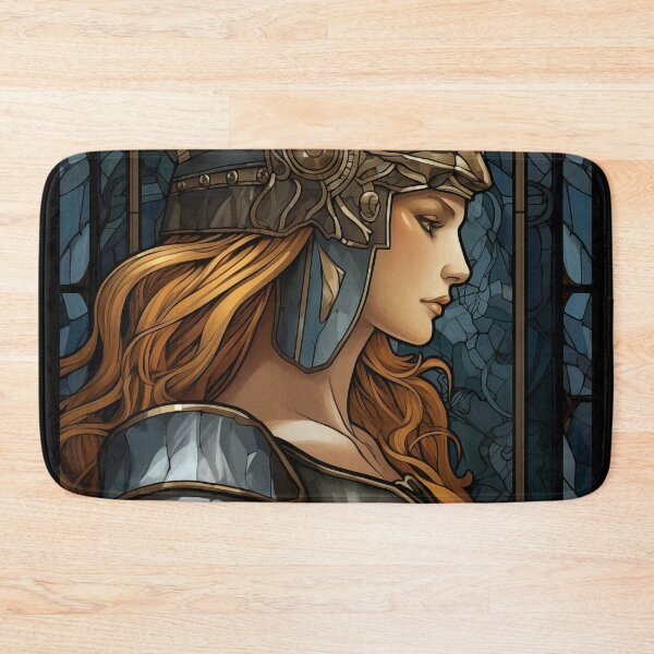 Item preview, Blue Valkyrie - Art Nouveau Style designed and sold by ArtNouveauChic.