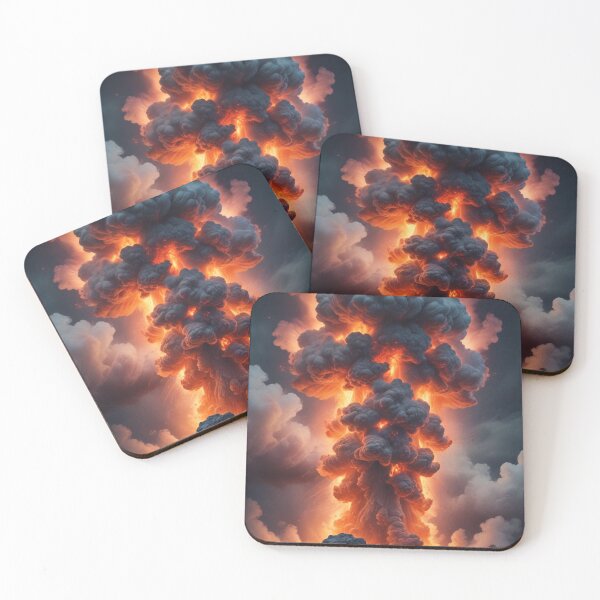 Item preview, Blast & mushroom Cloud Digital Art designed and sold by imanshu.