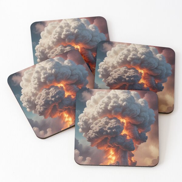 Item preview, Blast & mushroom Cloud Digital Art designed and sold by imanshu.