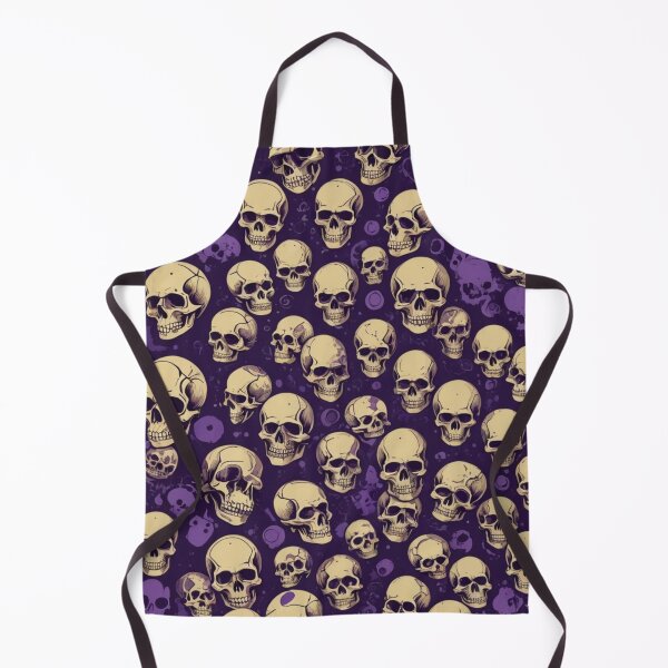 Item preview, Skulls on Purple and Black designed and sold by Geek Girl Ohio.