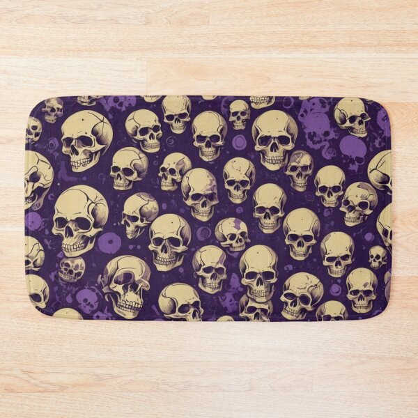 Item preview, Skulls on Purple and Black designed and sold by Geek Girl Ohio.
