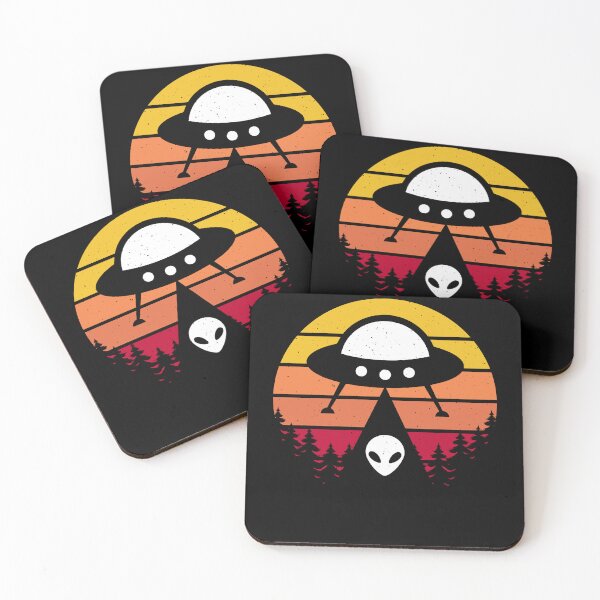 Item preview, Vintage Alien UFO Abduction Retro Deer Alien, Funny Aliens Design gift designed and sold by ArtByKatti.