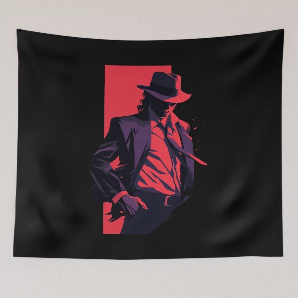 Item preview, Music Icon - Red and Black - Pop Music designed and sold by Fenay Designs.