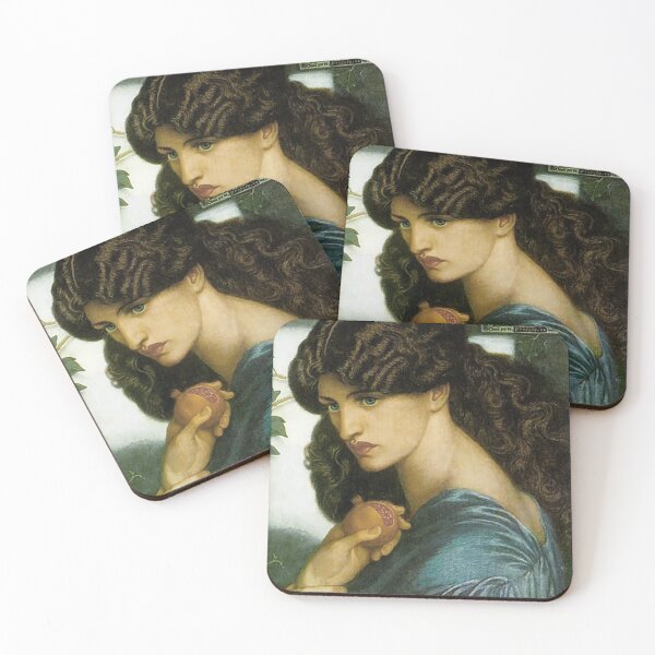 Item preview, Proserpine by Dante Rossetti designed and sold by Vintage Designs +.