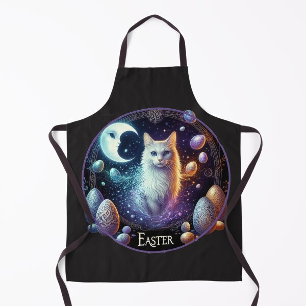 Item preview, white cat fantasy Easter  designed and sold by Expressions-Sel.