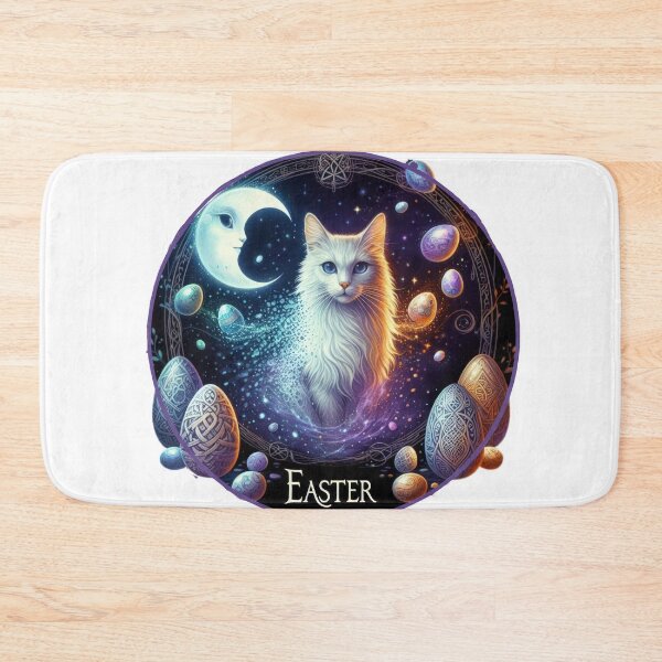 Item preview, white cat fantasy Easter  designed and sold by Expressions-Sel.