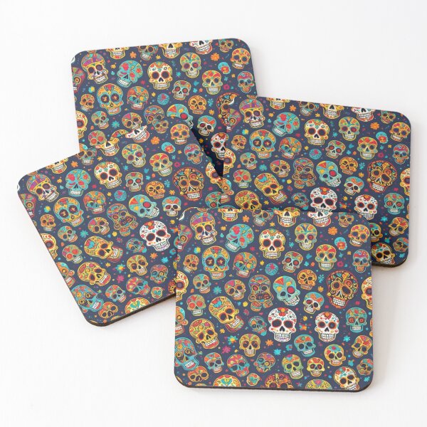 Item preview, Sugar Skulls on Black designed and sold by Geek Girl Ohio.