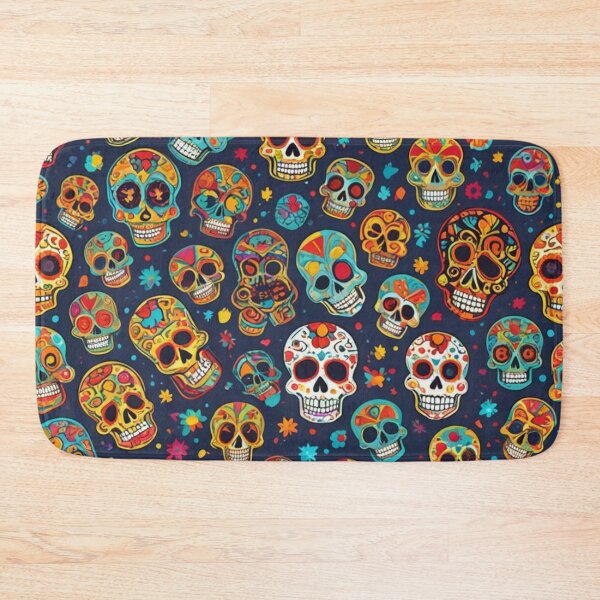Item preview, Sugar Skulls on Black designed and sold by Geek Girl Ohio.