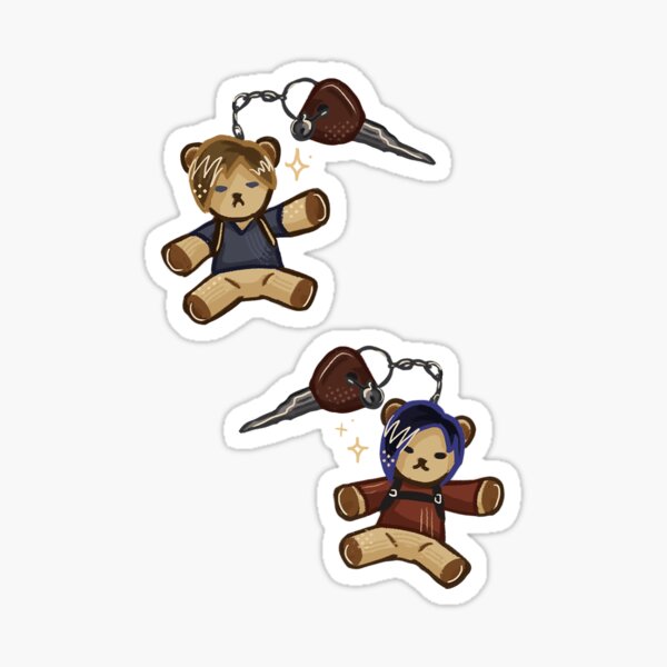 Item preview, Aeon bear keychains <3 designed and sold by Lkhafel.