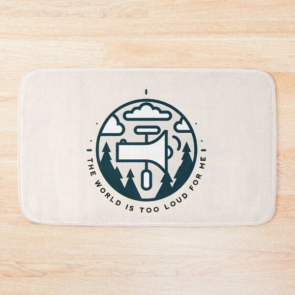 Item preview, The world is too loud for me sensitive to hearing  designed and sold by Modest-Threads.